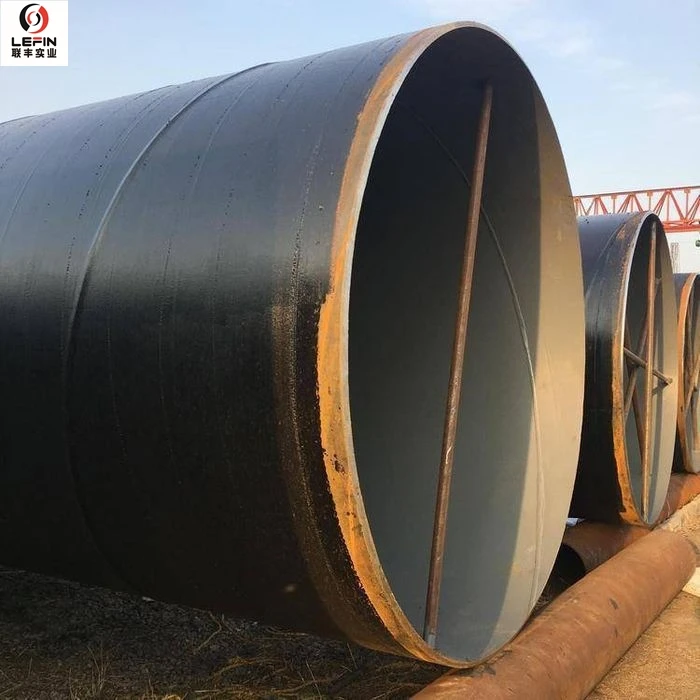 Guatemala Cement Mortar Lining Steel Pipe SSAW SAWH AWWA C205 C200
