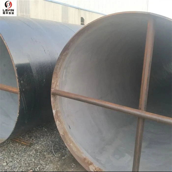 Morocco Cement Mortar Lining Steel Pipe SSAW SAWH AWWA C205 C200